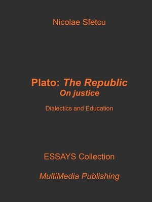 cover image of Plato, the Republic